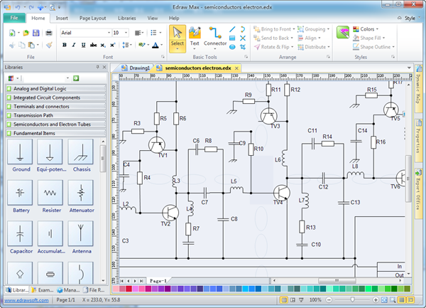 free visio stencils for electrical engineering